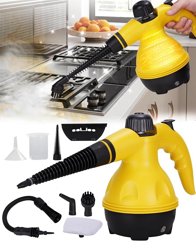 Multi-Purpose Steam Cleaner – Powerful Steam Cleaning Machine for Kitchen, Bathroom, Floors & Home