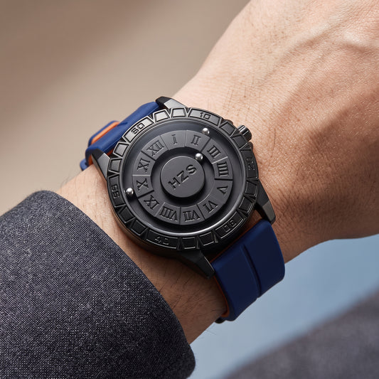 Magnetic Rolling Pointer Watch