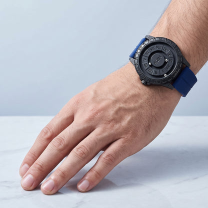Magnetic Rolling Pointer Watch