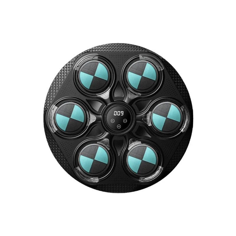 Wall-Mounted Smart Boxing Machine with Music & LED Lights – Interactive Punching Trainer for Adults & Kids, Home Fitness Boxing Target