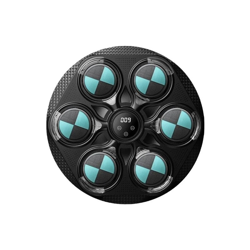Wall-Mounted Smart Boxing Machine with Music & LED Lights – Interactive Punching Trainer for Adults & Kids, Home Fitness Boxing Target