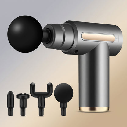 Cordless Massage Gun – Portable Deep Tissue Muscle Massager | Rechargeable Percussion Massage Device for Home, Gym & Travel
